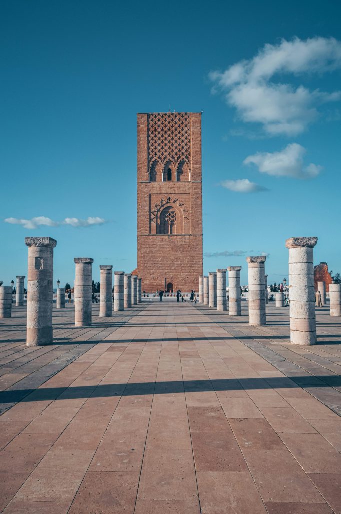 Torre Hassan, Rabat, Marruecos