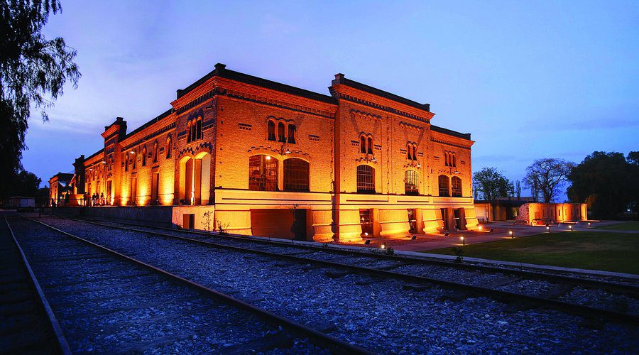 Viñedos extensos con bodega al fondo en Maipú, qué hacer en Mendoza